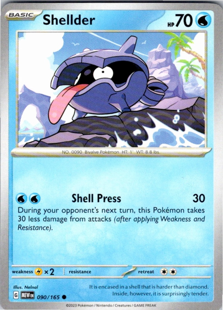 Shellder (090/165) [SV: Scarlet & Violet 151]