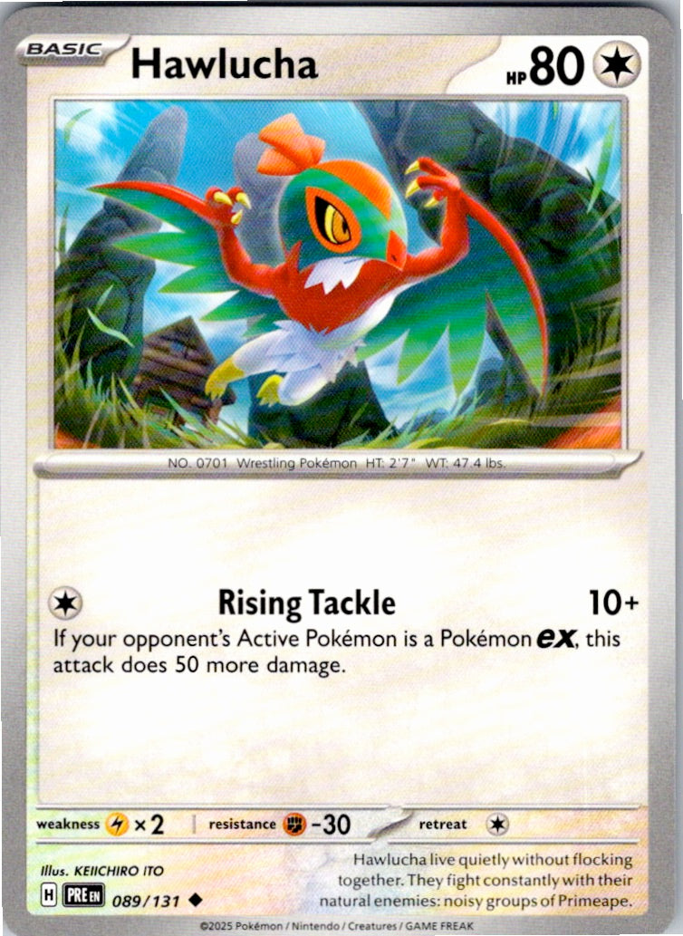 Hawlucha (089/131) [SV: Prismatic Evolutions]