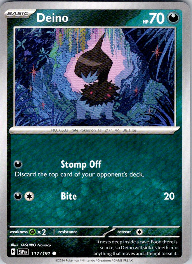 Deino (117/191) [SV08: Surging Sparks]