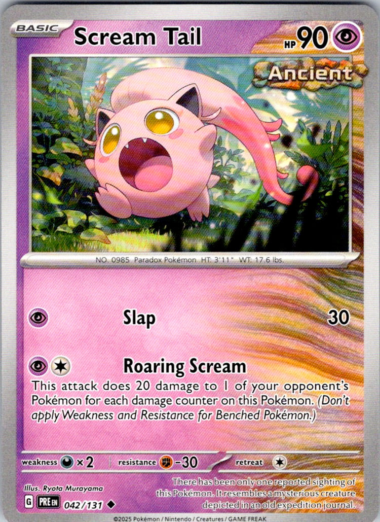 Scream Tail (042/131) [SV: Prismatic Evolutions]