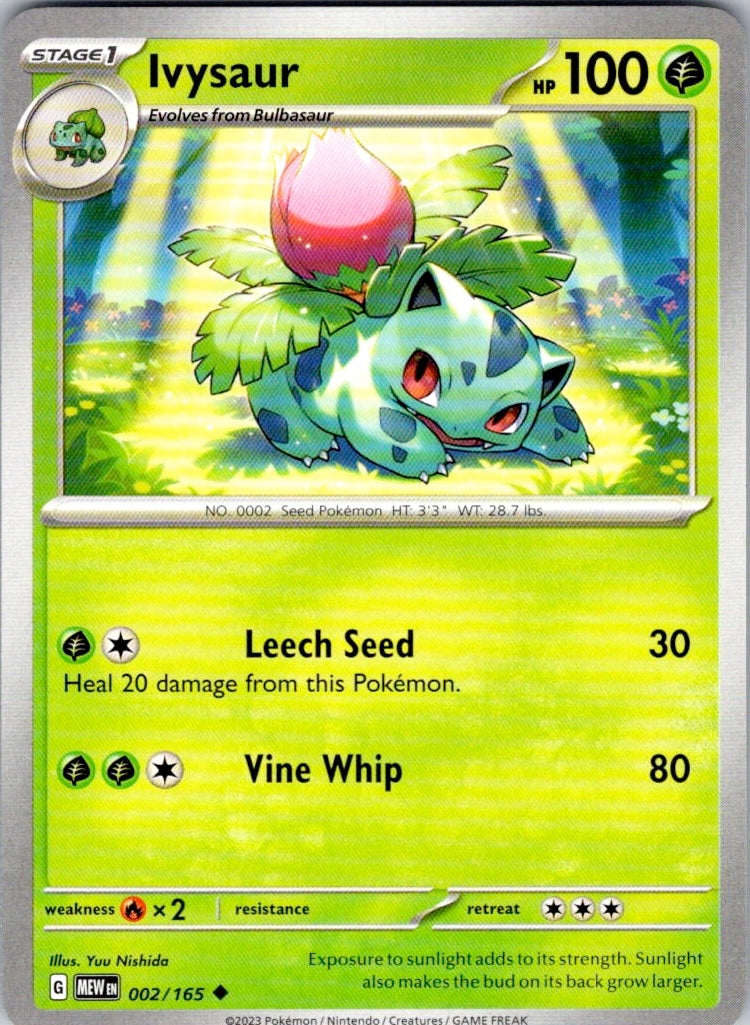 Ivysaur (002/165) [SV: Scarlet & Violet 151]