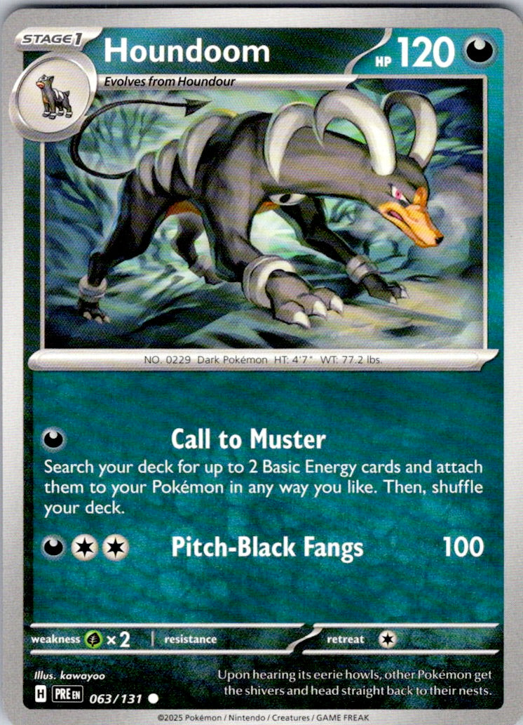 Houndoom (063/131) [SV: Prismatic Evolutions]