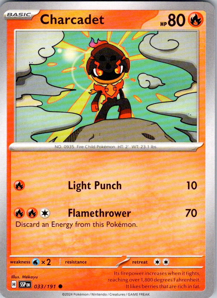 Charcadet (033/191) [SV08: Surging Sparks]