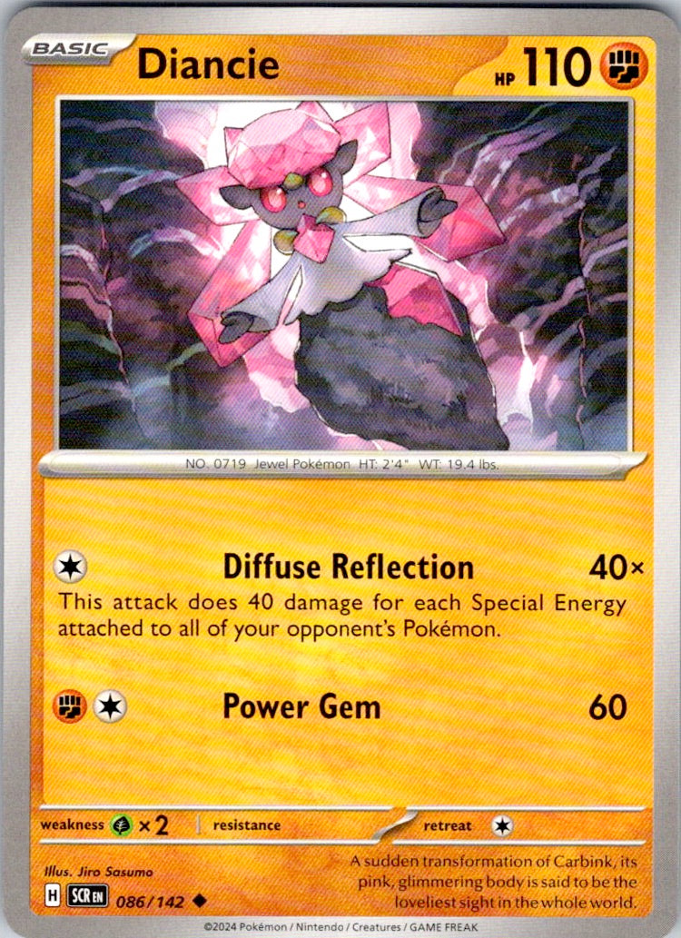 Diancie (086/142) [SV07: Stellar Crown]