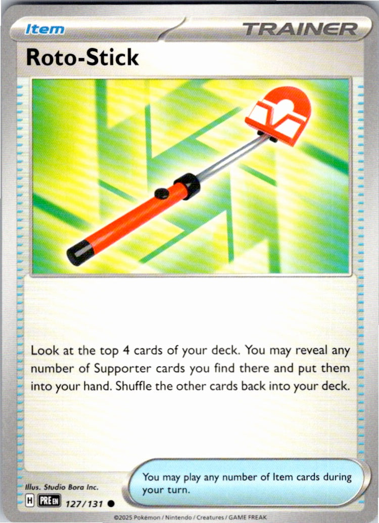 Roto-Stick (127/131) [SV: Prismatic Evolutions]
