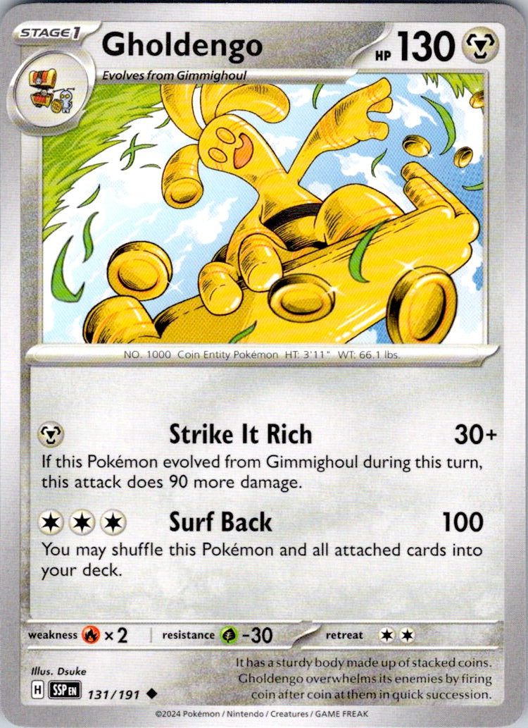 Gholdengo (131/191) [SV08: Surging Sparks]