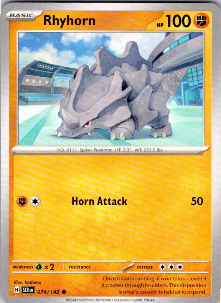 Rhyhorn (074/142) [SV07: Stellar Crown]