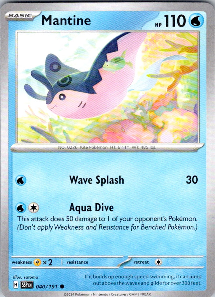 Mantine (040/191) [SV08: Surging Sparks]