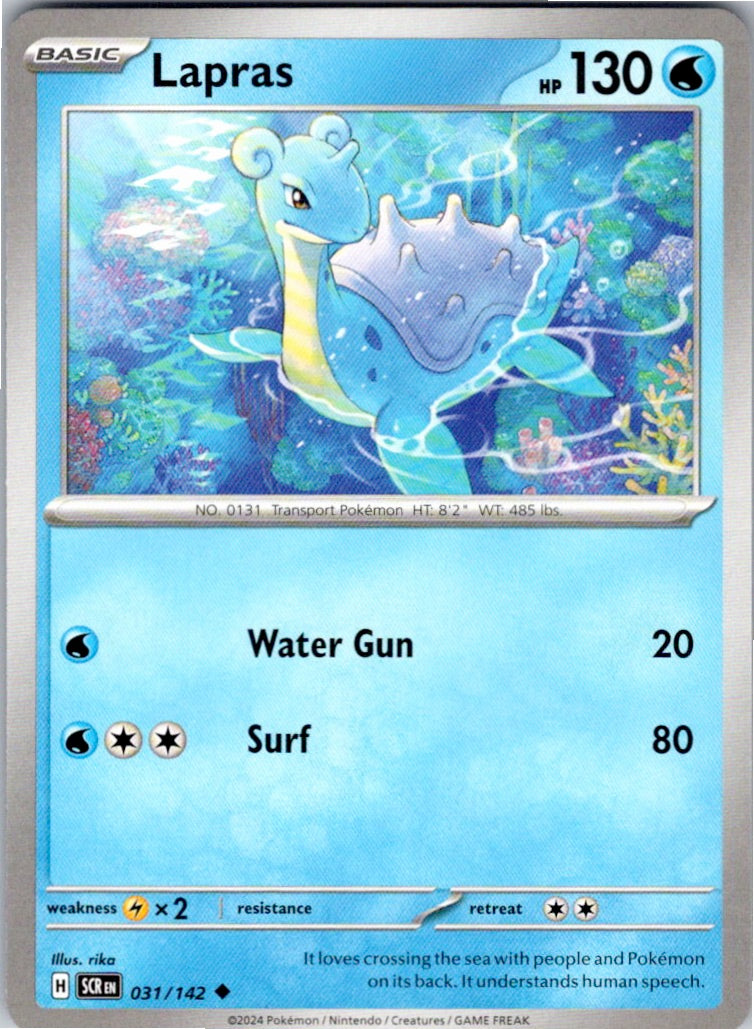Lapras (031/142) [SV07: Stellar Crown]