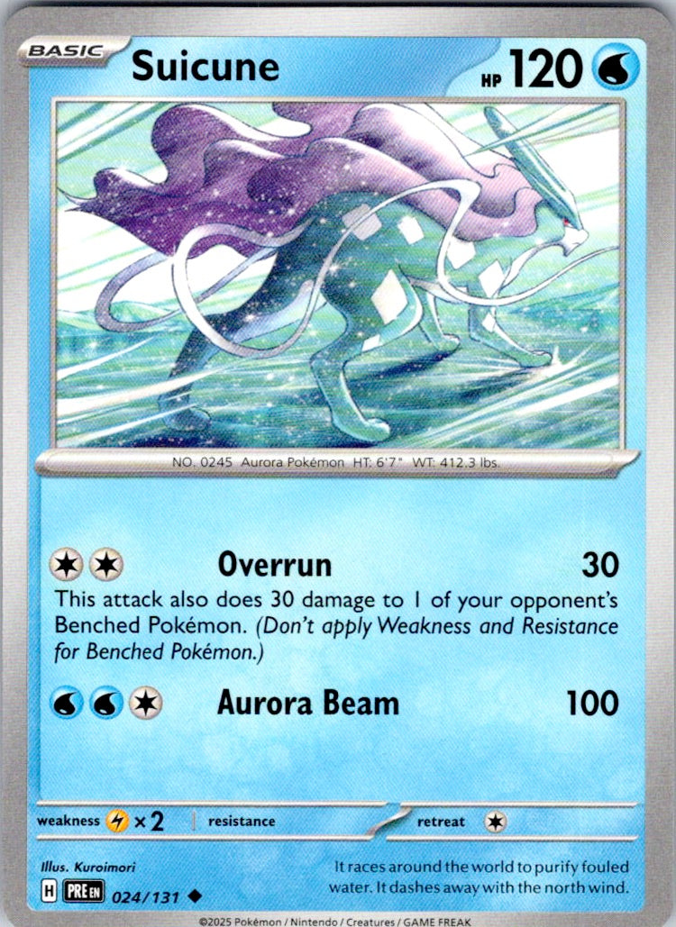 Suicune (024/131) [SV: Prismatic Evolutions]