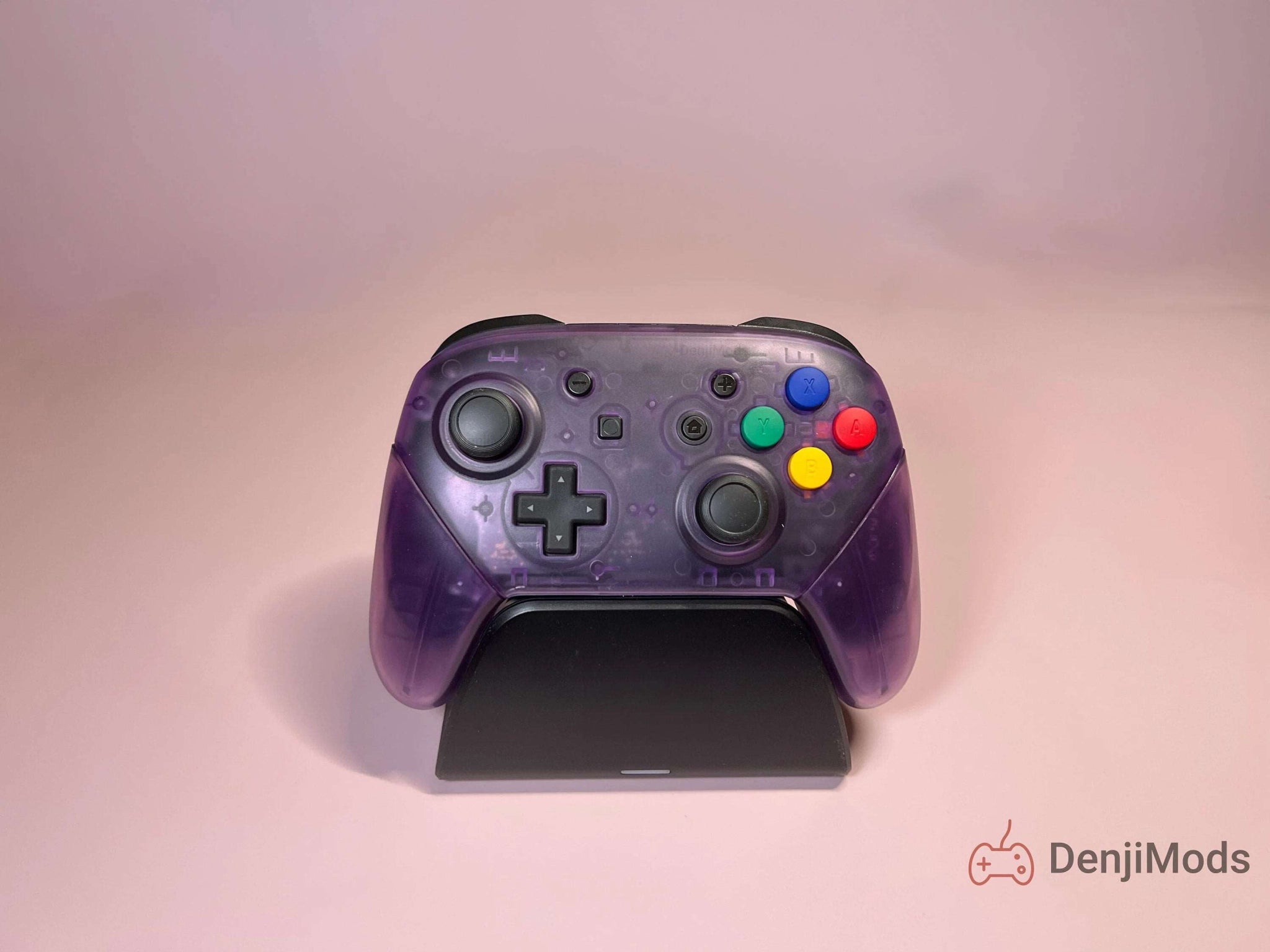 Custom Atomic Purple Nintendo Switch Pro Controller - Denji Collectables - 