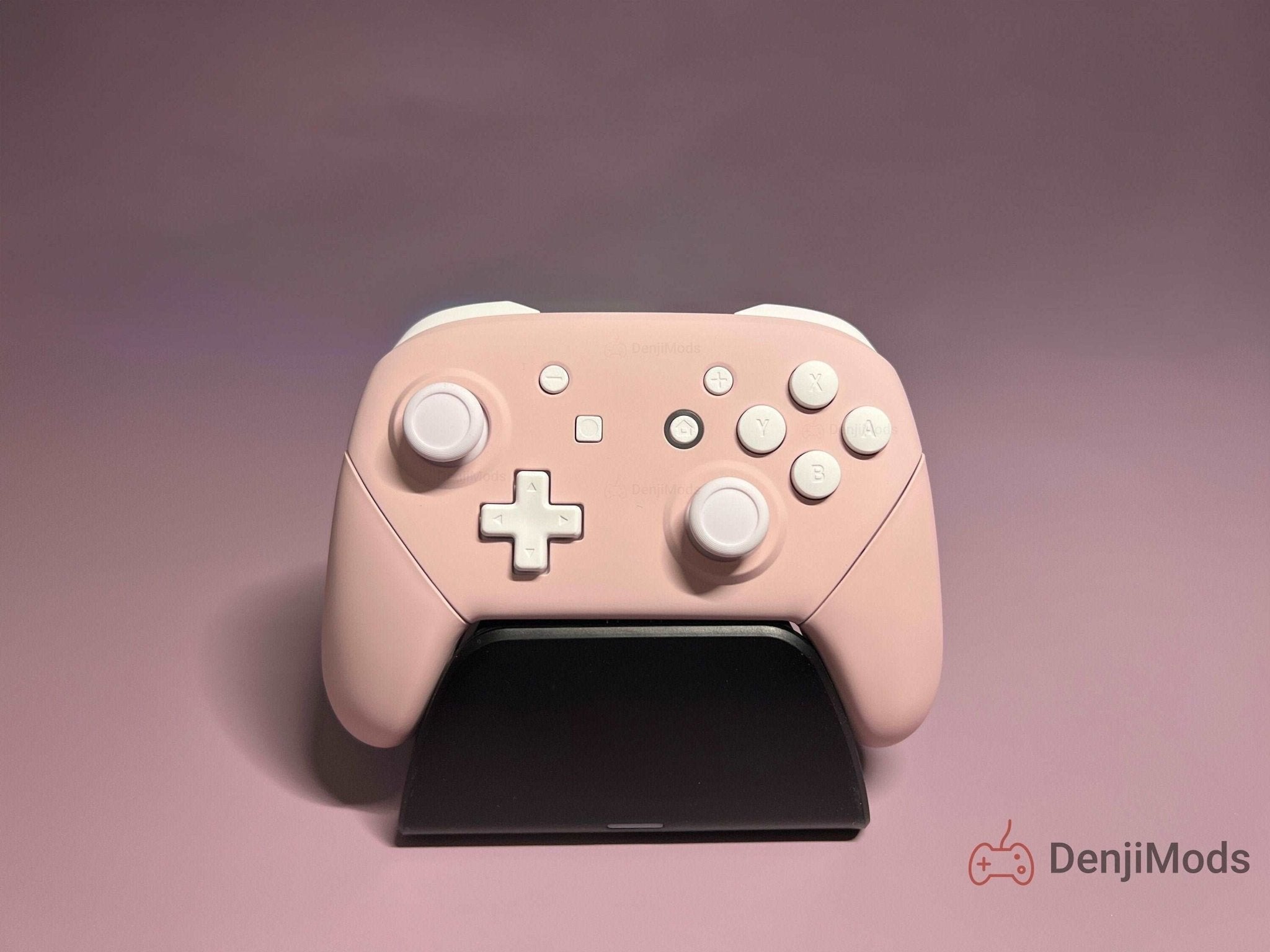 Custom Matte Pink Nintendo Switch Pro Controller - Denji Collectables - 