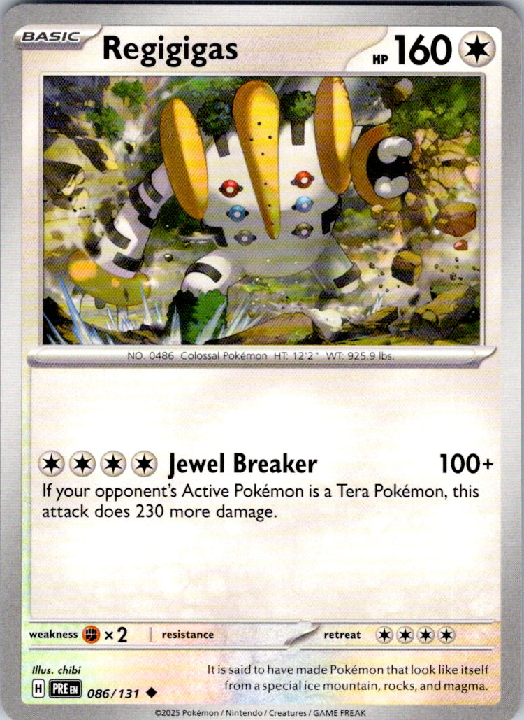 Regigigas (086/131) [SV: Prismatic Evolutions]