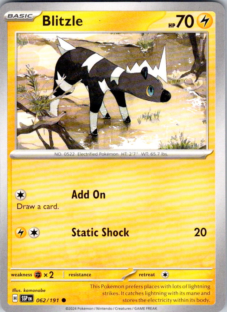 Blitzle (062/191) [SV08: Surging Sparks]