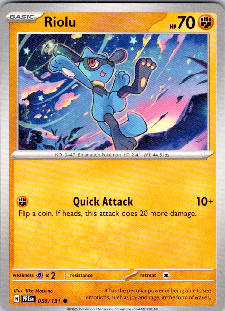 Riolu (050/131) [SV: Prismatic Evolutions]