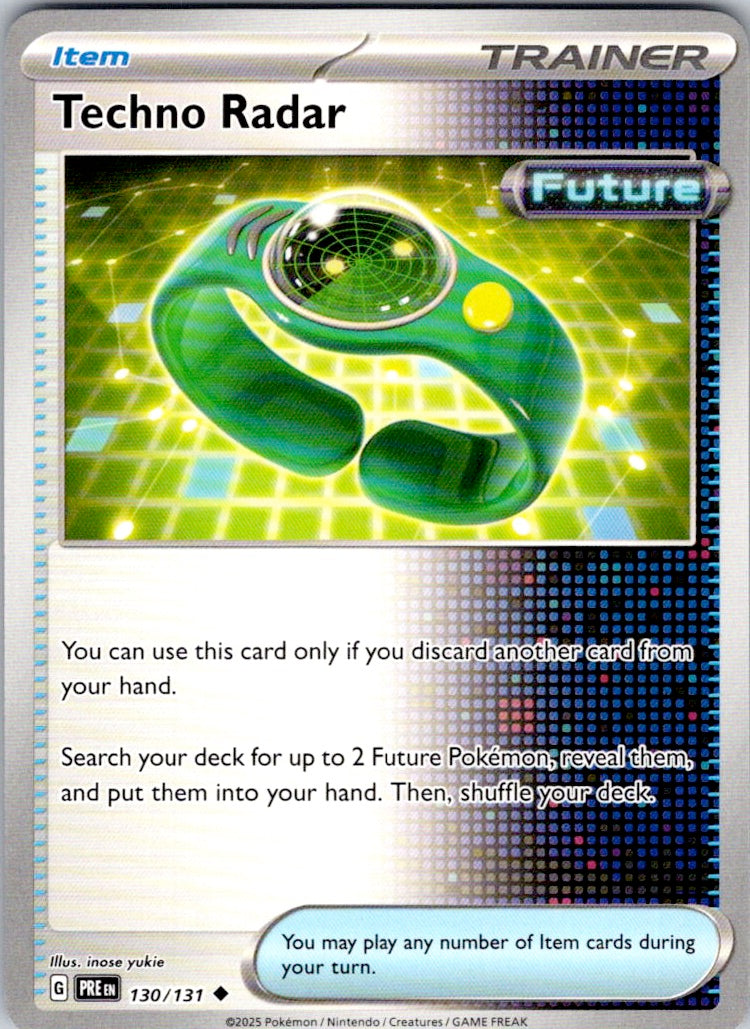 Techno Radar (130/131) [SV: Prismatic Evolutions]
