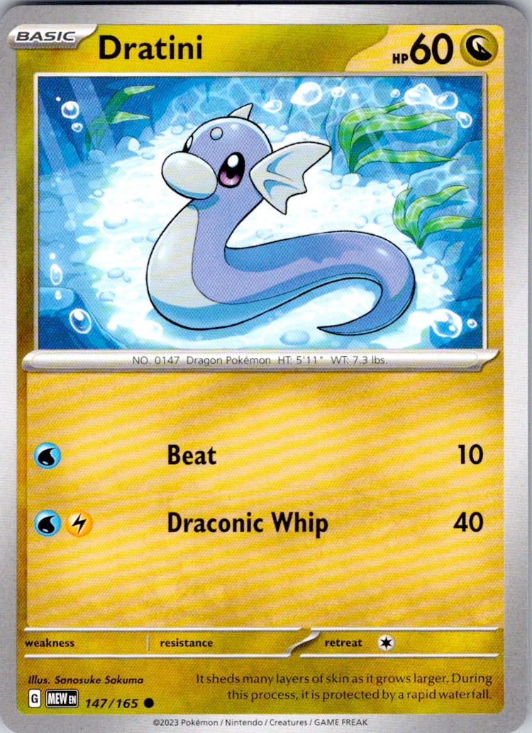 Dratini (147/165) [SV: Scarlet & Violet 151]