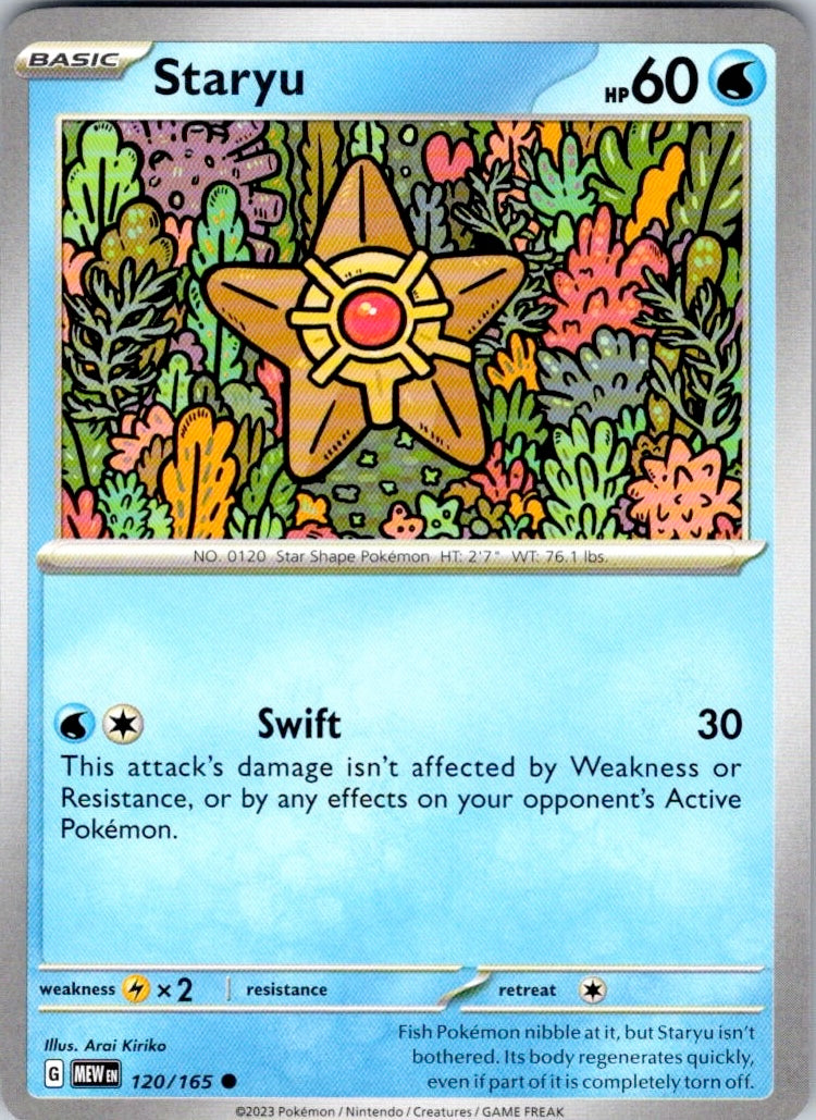 Staryu (120/165) [SV: Scarlet & Violet 151]