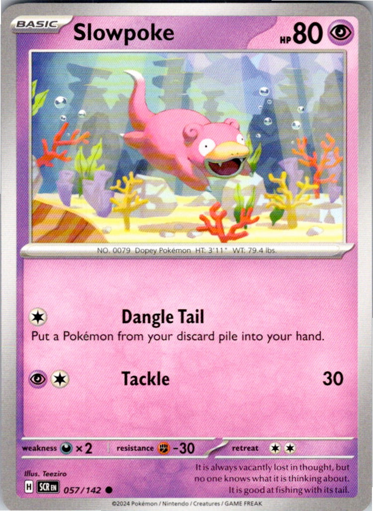 Slowpoke (057/142) [SV07: Stellar Crown]