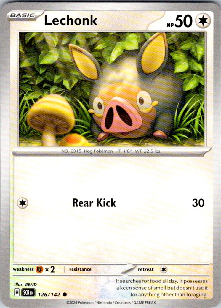 Lechonk (126/142) [SV07: Stellar Crown]