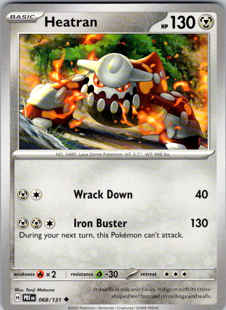 Heatran (068/131) [SV: Prismatic Evolutions]