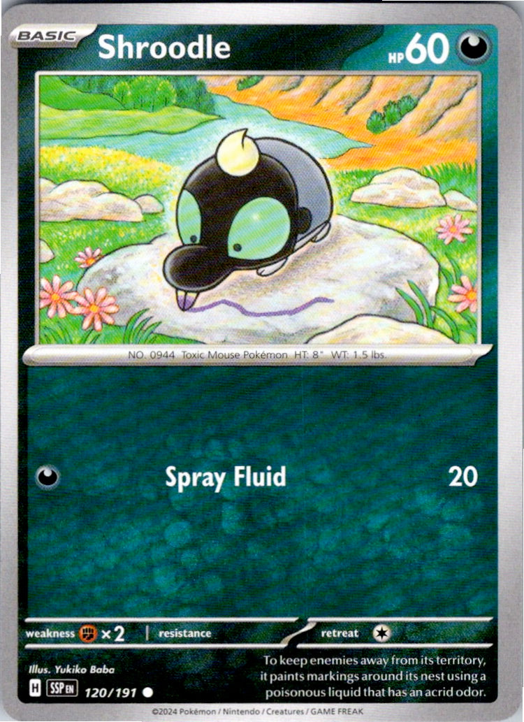 Shroodle (120/191) [SV08: Surging Sparks]