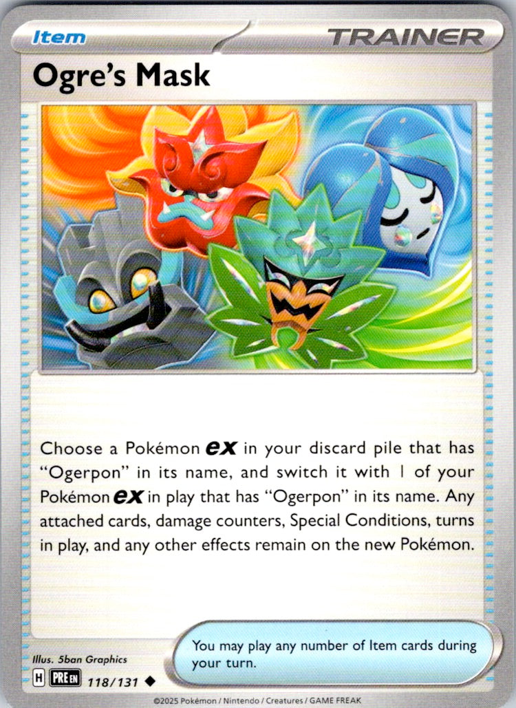 Ogre's Mask (118/131) [SV: Prismatic Evolutions]