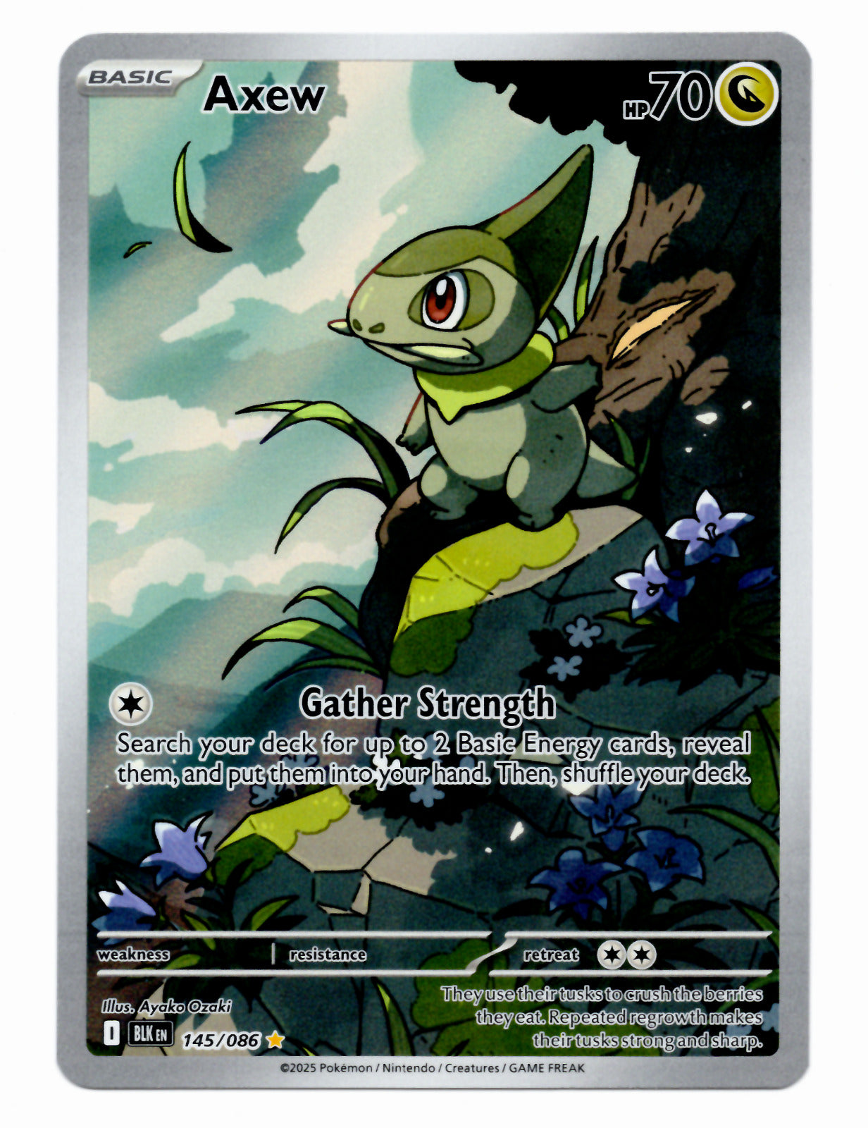 Axew (145/086) [ SV: Black Bolt]