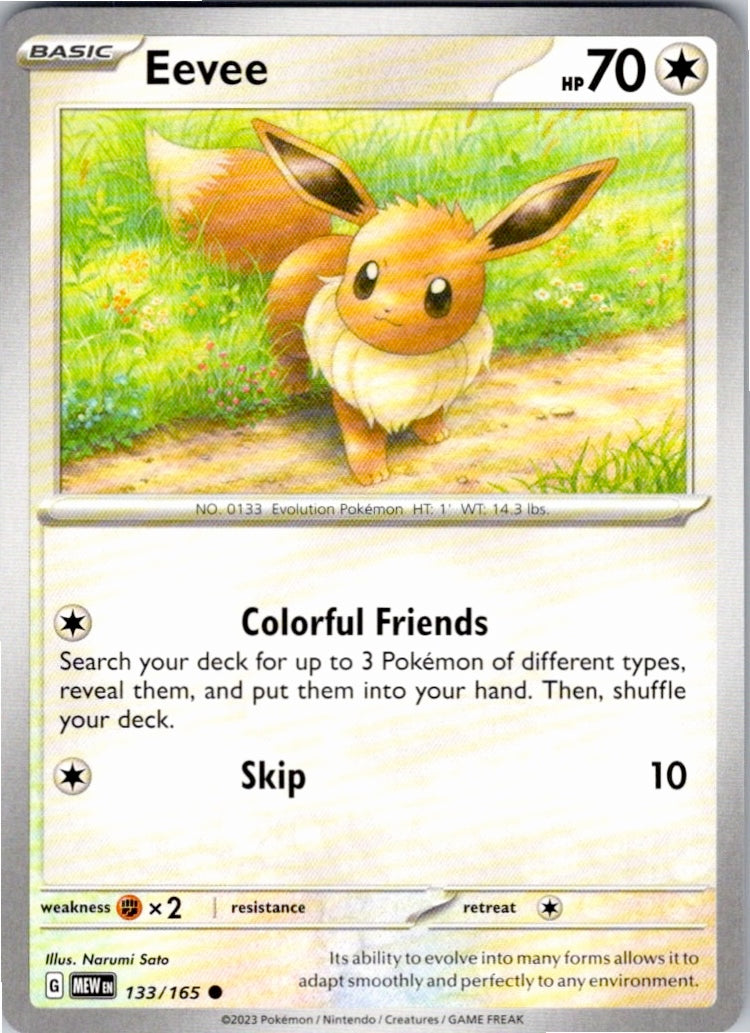 Eevee (133/165) [SV: Scarlet & Violet 151]