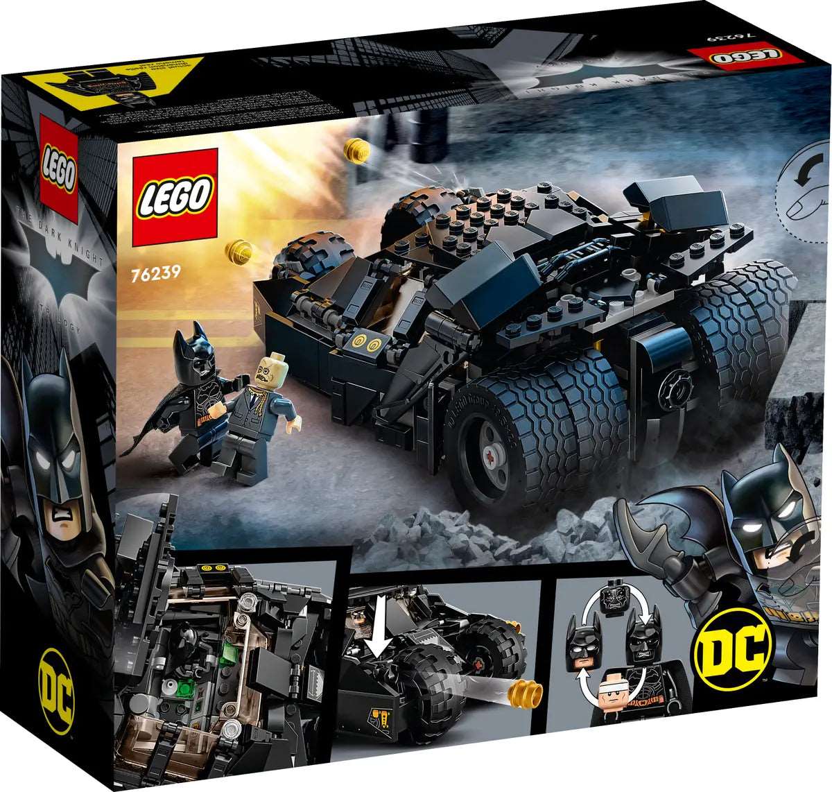 LEGO DC Comics Batmobile Tumbler Scarecrow Showdown 76239 - Denji Collectables - 