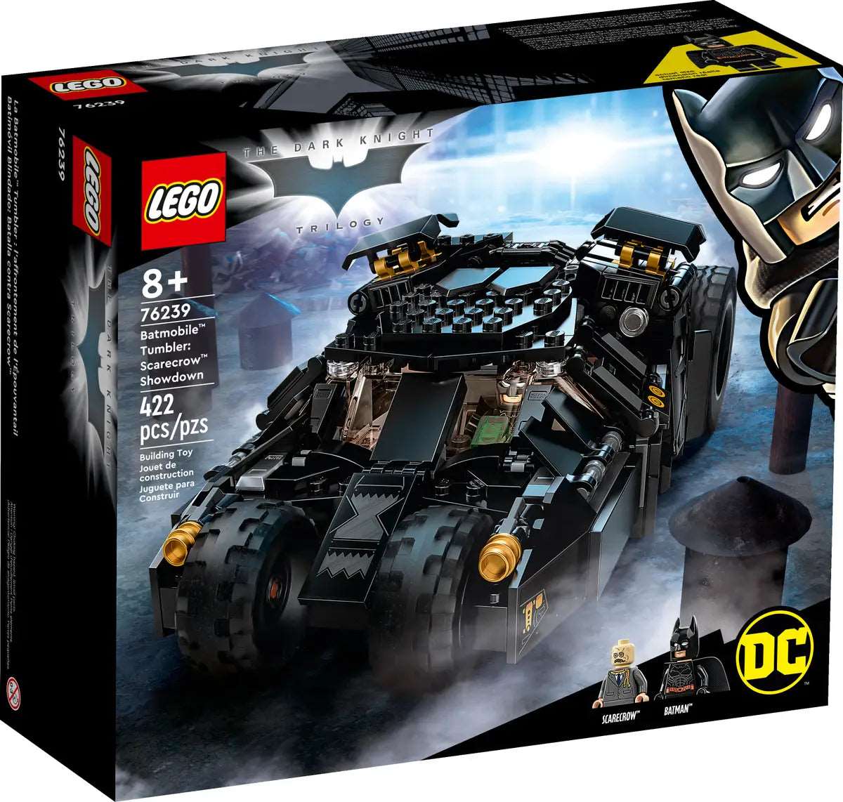 LEGO DC Comics Batmobile Tumbler Scarecrow Showdown 76239 - Denji Collectables - 