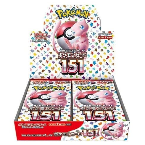 Pokémon 151 Japanese Booster Box - Denji Collectables - Pokémon Cards